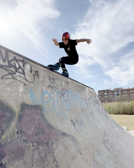 Rolki Agresywne Story Inline Aggressive Skates Biały 