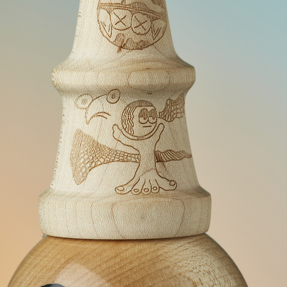 Kendama KROM Zoggy N' Moggy Sandplanet