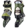 Univerzální kolečkové brusle Inline STORY Trust Army Green