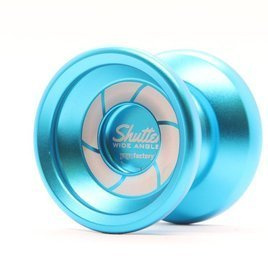 Kovové yoyo YoYoFactory Shutter Wide Angle Aqua
