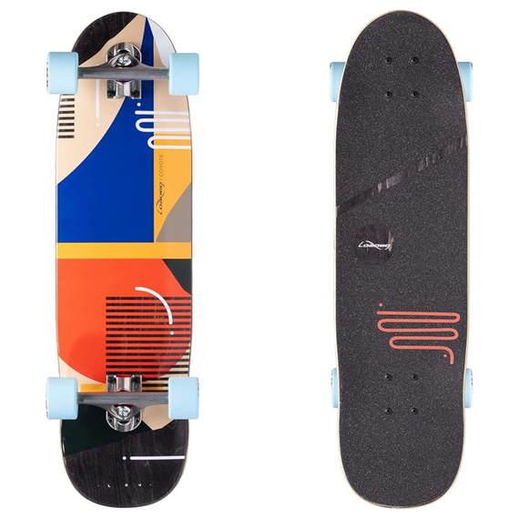Skateboard Cruiser Loaded x Hola Lou Coyote Carve Longboard Complete 30.75"