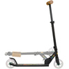 Hulajnoga Miejska Transportowa dla dzieci i młodzieży Story Wild Kids Czarny LED wys. 73–85 cm