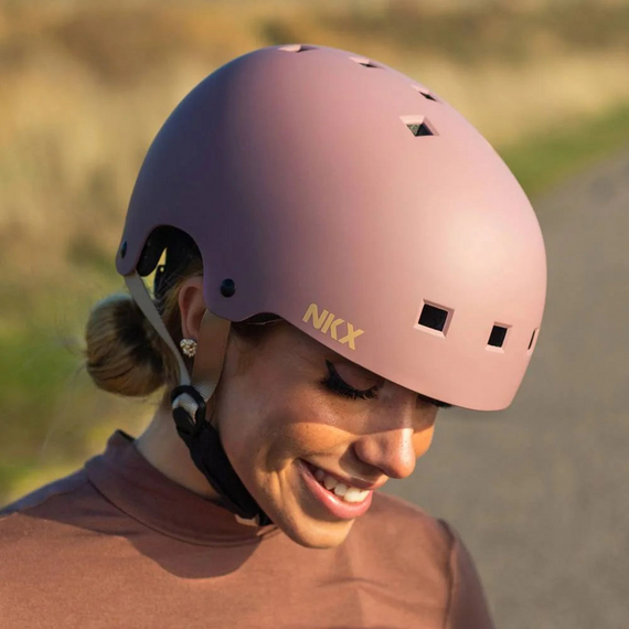 NKX Brain Saver Skateboardová helma Grayolet S