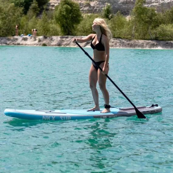 SUP nafukovací turistické prkno NKX Instinct 10 Turquoise