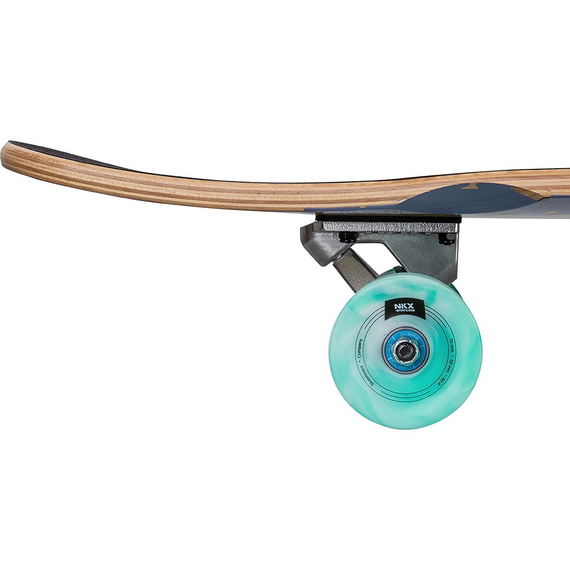 Longboard pro tanec NKX Vegas Green 123,5 cm