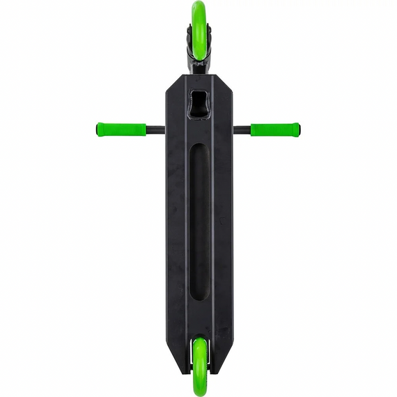 Hulajnoga Wyczynowa Aluminiowa Lekka dla młodych riderów NKD Next Generation Zielono-Czarny wys. 79,4 cm