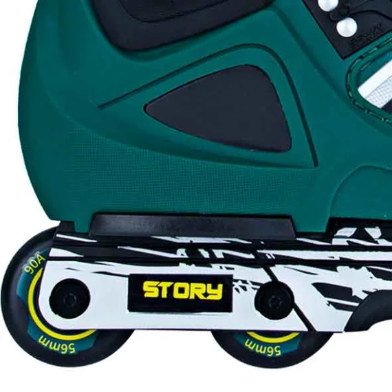 Rolki Agresywne Story Inline Aggressive Skates Zielony
