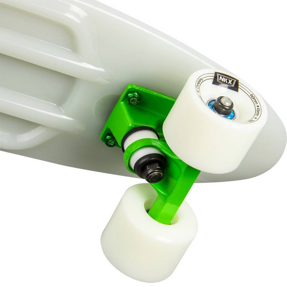 Fiszka NKX Deluxe bílá a zelená fluorescenční 22"