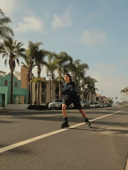 Válečky K2 F.I.T. 80 BOA černá/modrá