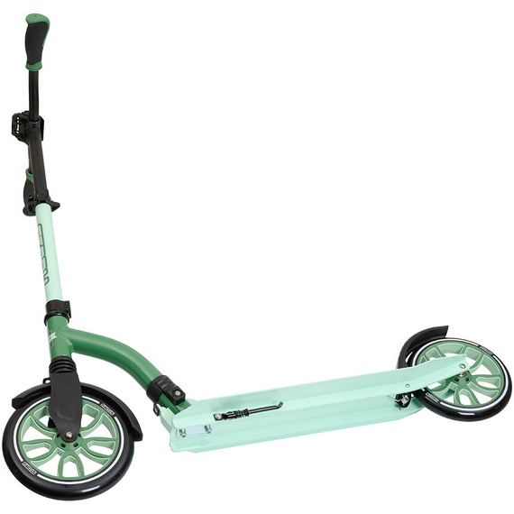 Story Big Wheel Advanced Skládací městská koloběžka zelená 230/200 mm
