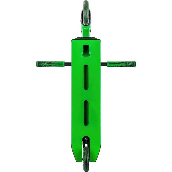 Vysoce výkonný skútr Story Diablo Black and Lime. 78 cm