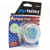YoYoFactory svítící yoyo Spinstar LED Clear Body Blue