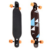 Longboard Drop-thru Symmetrical Main Geometrix Blue 105 cm