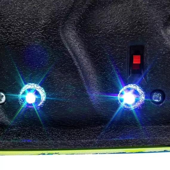 Příběh Lil Crazy Kids Transport Scooter Army Blue