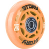 Story Inline brusle Rollerblade ložisková kolečka oranžová 64 mm (8 ks).)