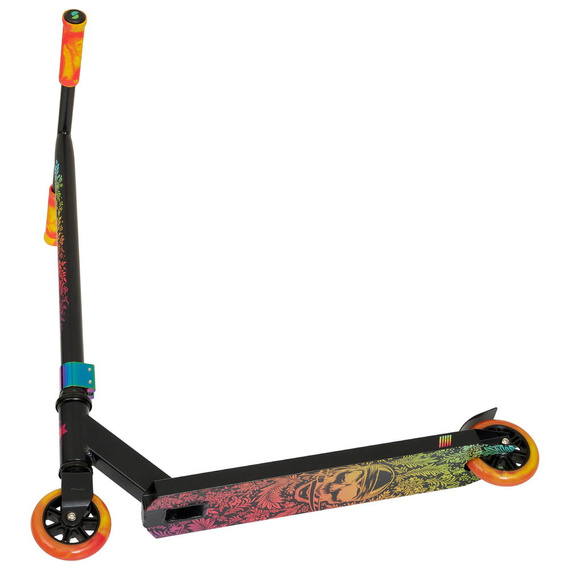 Příběh Blade Stunt Scooter Black and Rainbow wys. 75 cm