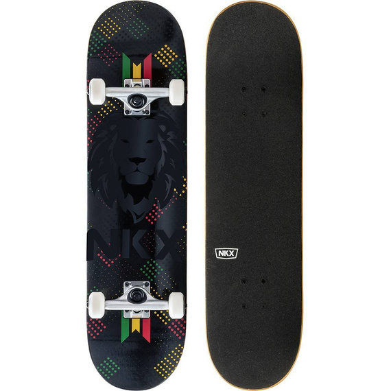 Kompletní skateboard NKX Rasta Royal Series Lion 8,25"