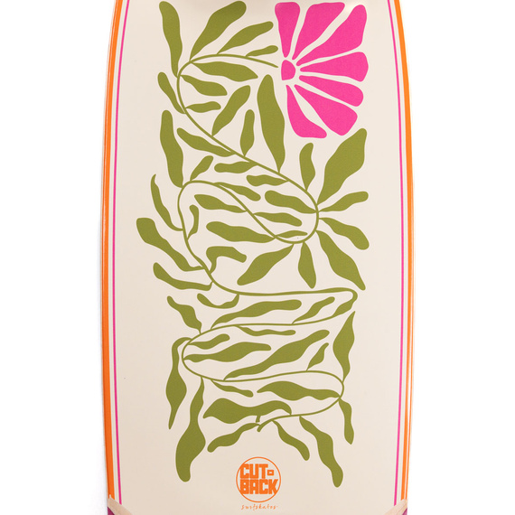 Surfskate Cutback Surfboard Flower 32" ST