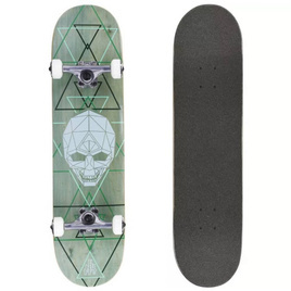 ENUFF GEO SKULL COMPLETE Green 8.0" Skateboard