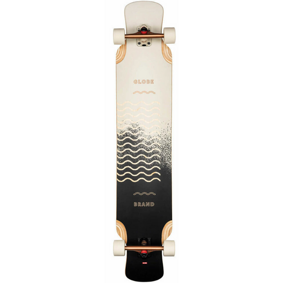 Longboard GLOBE Geminon XL Spray Wave Black Copper  119,4 cm
