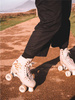 Wrotki RIO ROLLER ROSE QUAD SKATES Cream