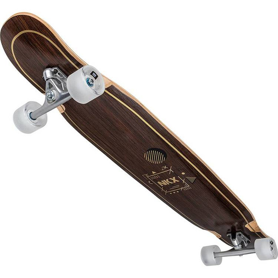 Longboard pro tanečníky NKX Geometric Gold 122 cm