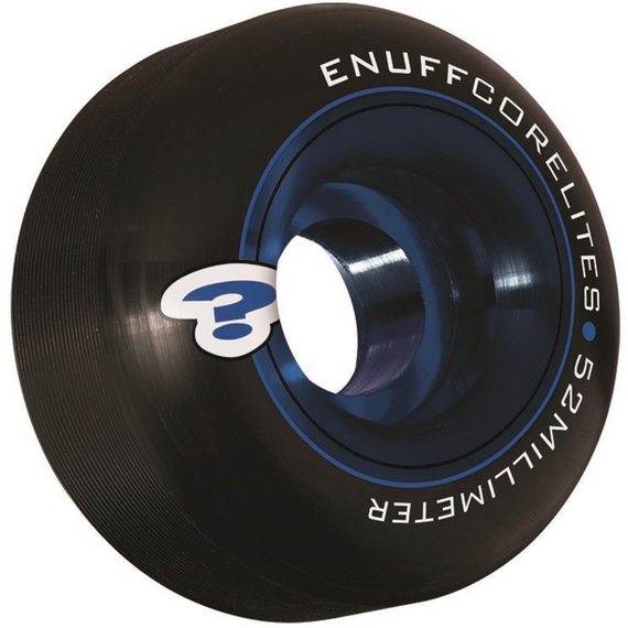 Enuff Corelites Skateboardová kolečka černá/modrá 52 mm