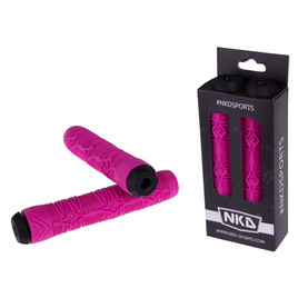 NKD Diamond Scooter Performance Hand Grips Pink 165 mm
