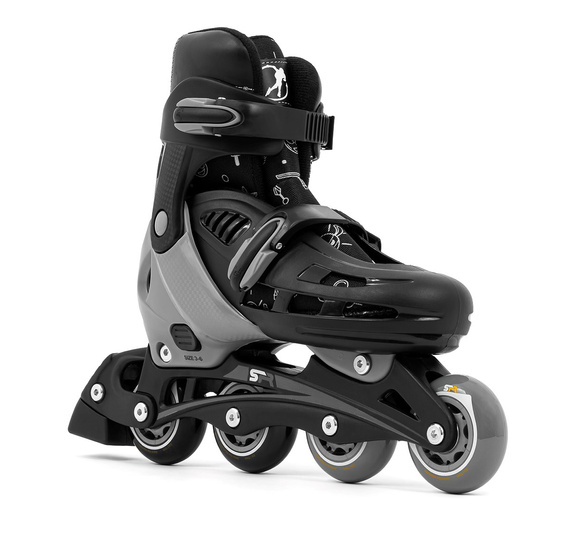 SFR Cyclone II Nastavitelné inline brusle Ninja dětské kolečkové brusle