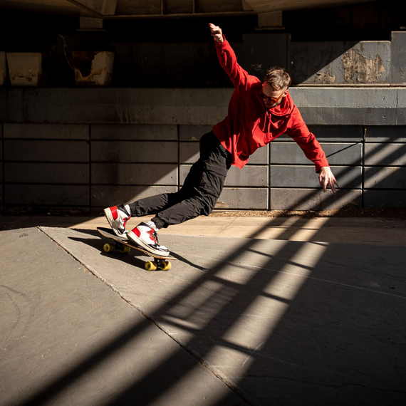 Cruiser skateboard Landyachtz Dinghy Classic Fender Midnight Dip 28.5"