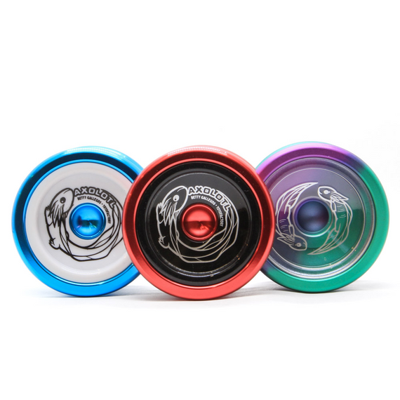 Yoyo dla zaawansowanych YoYoFactory Axolotl Metal Srebrny