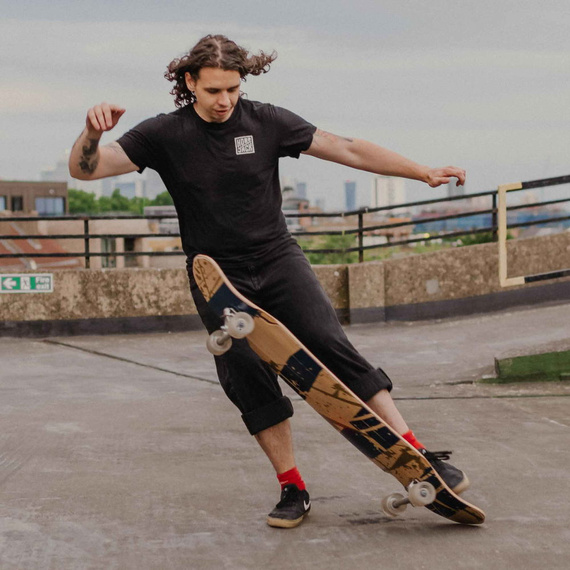 NKX Superior Dancing Longboard Gold 48,5"