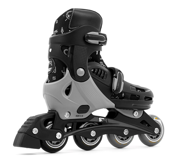 SFR Cyclone II Nastavitelné inline brusle Ninja dětské kolečkové brusle