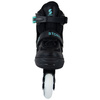 Story Midnight Nastavitelné inline brusle Black-Mint LED