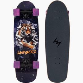 Cruiser skateboard LandYachtz Tugboat Space Tiger 30"