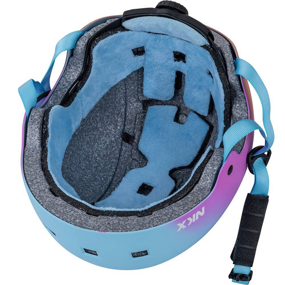 Kask Na Deskorolkę Hulajnogę NKX Brain Saver Rainbow Fade