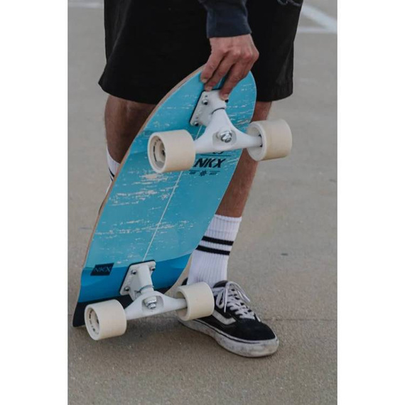 Surfskate Deskorolka Do Surfingu NKX Maverick Blue 31"