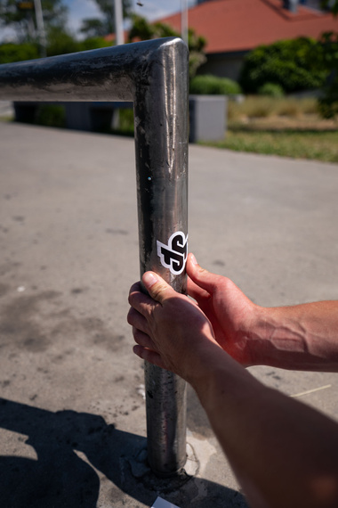 Městské sporty Samolepky A4 - 2 ks. (verze A a B)