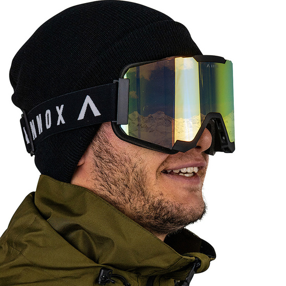 Snowboardové a lyžařské brýle Annox Team Adult RevoRed