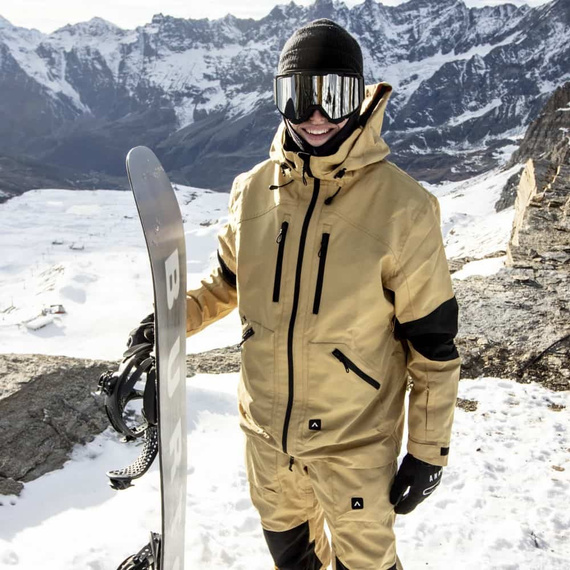 Snowboardové a lyžařské brýle Annox Team Adult Silver/Gold