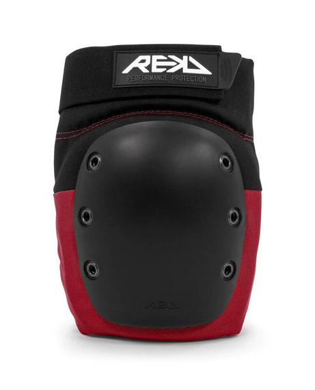 Ochraniacze REKD Ramp Knee Pads Czarno Czerwony