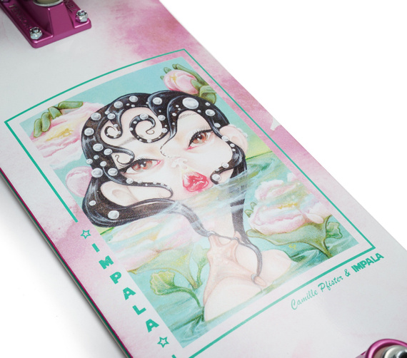 Kompletní skateboard Impala Naiad Wen/Rose 8.0"