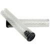 Měkké gripy Union Honeycomb pro koloběžky Performance White Transparent 155 mm