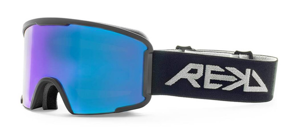 REKD Classic SnapFit Snow Goggle Kit Black/Chromatic Sapphire M/L snowboardové a lyžařské brýle