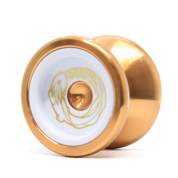 Yoyo pro pokročilé YoYoFactory Axolotl Metal Gold