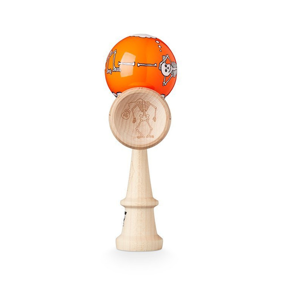 Kendama Krom JODY BARTON - SKELETONS ORANGE