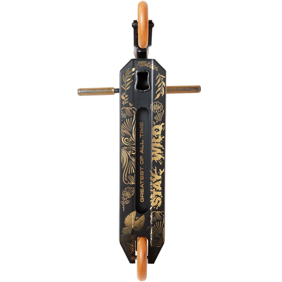 Hulajnoga Wyczynowa NKD GOAT Stunt Czarno-Złoty wys. 83 cm