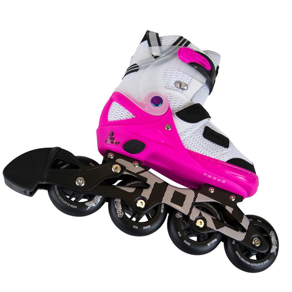 Story Motion Nastavitelné inline brusle růžová/bílá/černá