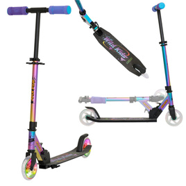 Hulajnoga Miejska Transportowa dla dzieci i młodzieży Story Wild Kids Neo LED wys. 73–85 cm