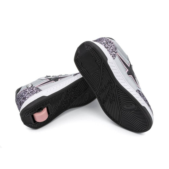 Breezy Rollers Star Silver Grey Boty